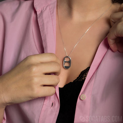 Solid Sterling Silver Soda Tab
